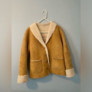 The Territory Ahead Shearling Sherpa Jacket Medium